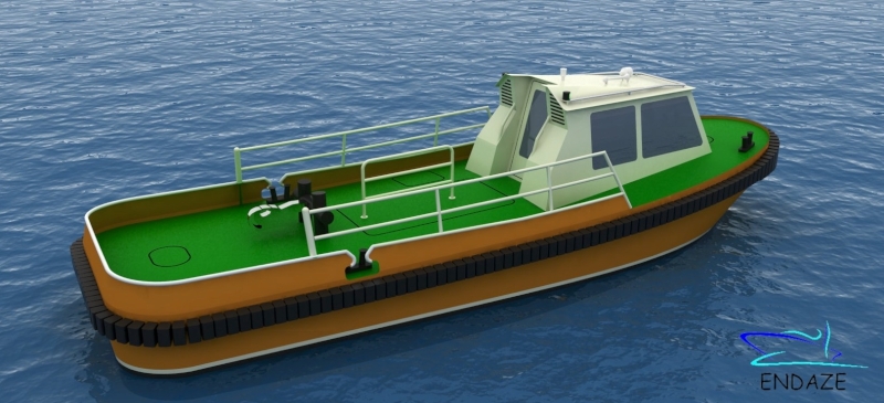 EP159 10 m Service Boat